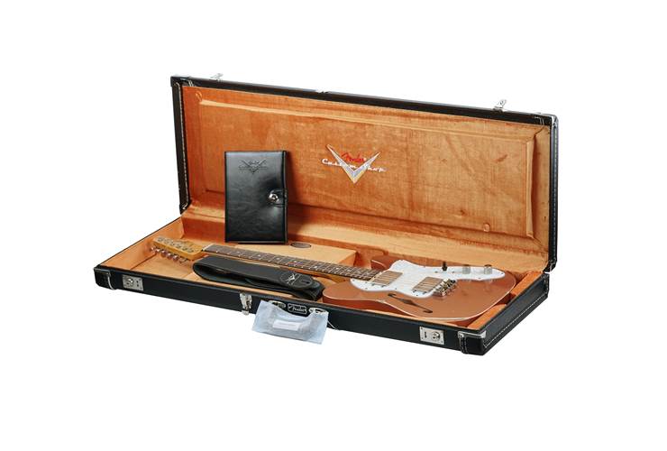 Fender Custom Shop Bobbed Thinline Telecaster Copper Penny Relic Fender Custom Shop Bobbed Thinline Telecaster Copper Penny Relic