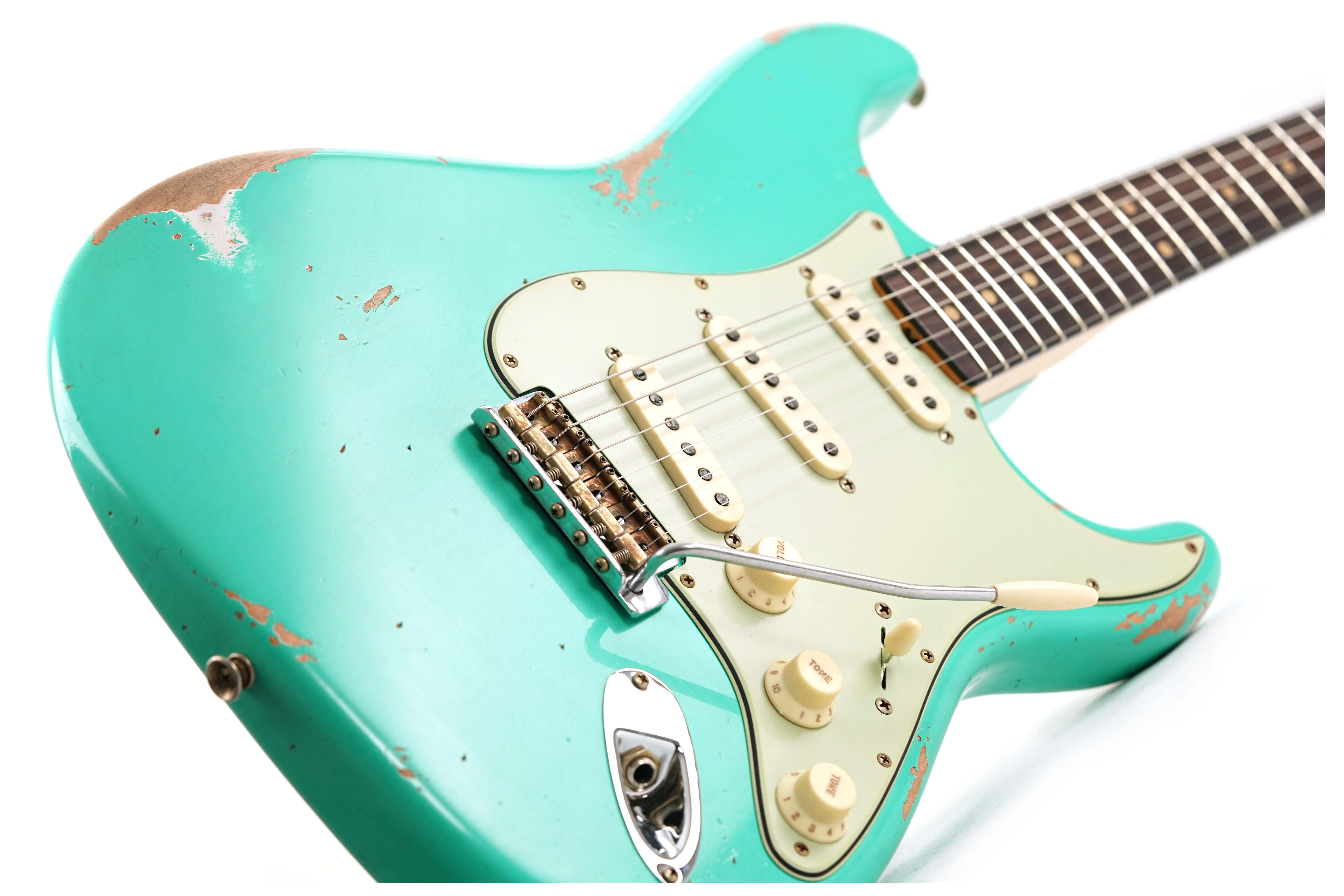 Fender Custom Shop 1964 Stratocaster L-Series Sea Foam Green Rosewood Fingerboard