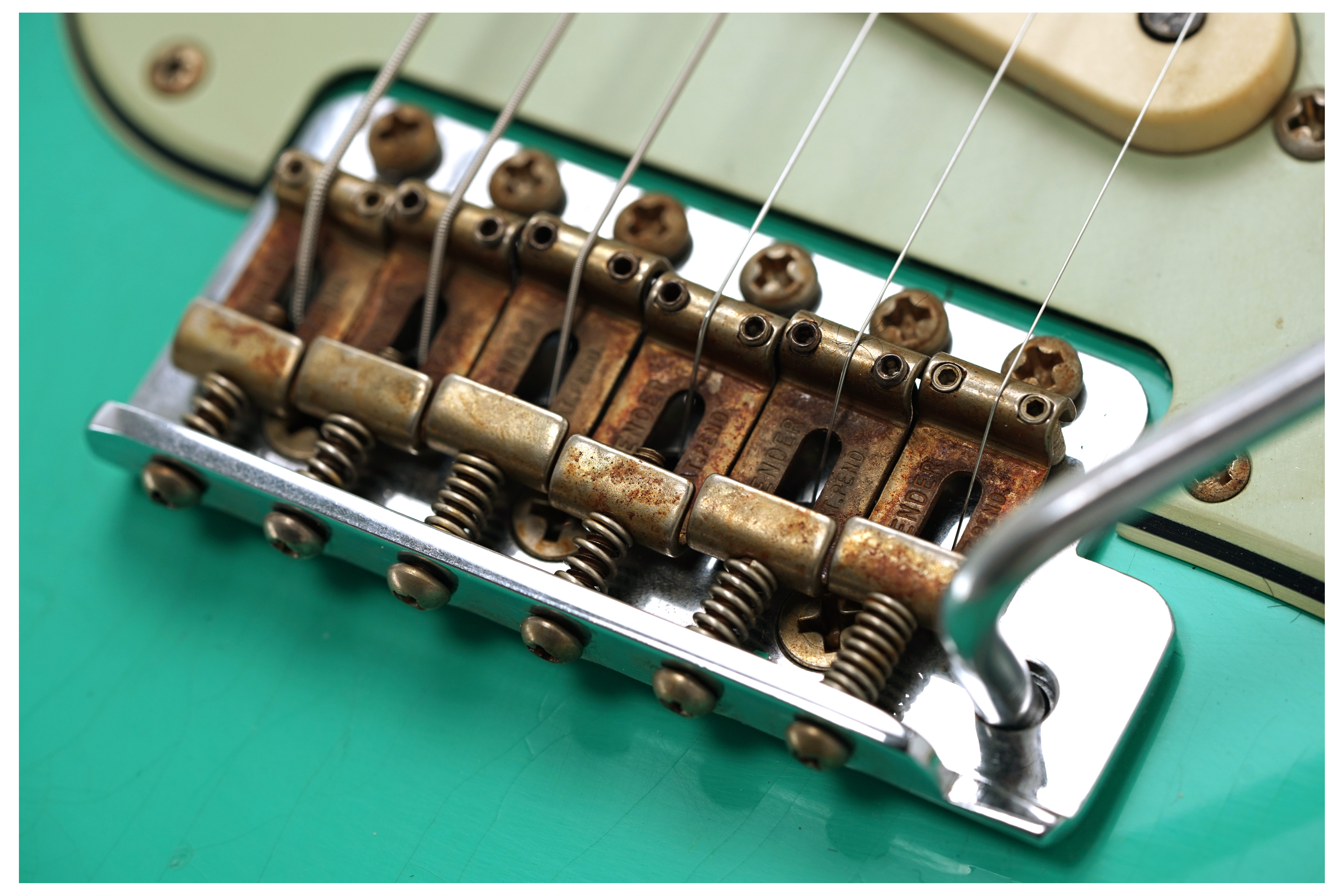 Fender Custom Shop 1964 Stratocaster L-Series Sea Foam Green Rosewood Fingerboard