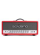 Soldano SLO-100 Red Tolex Valve Amp Head