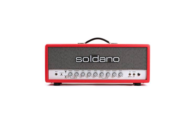 Soldano SLO-100 Red Tolex Valve Amp Head Soldano SLO-100 Red Tolex Valve Amp Head