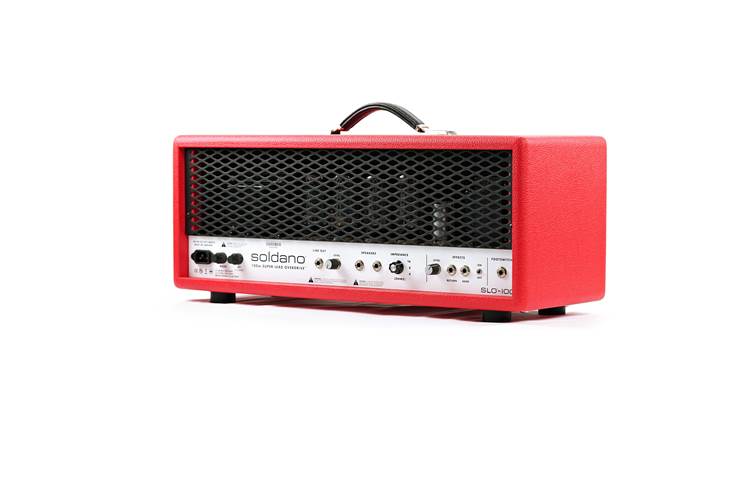 Soldano SLO-100 Red Tolex Valve Amp Head Soldano SLO-100 Red Tolex Valve Amp Head