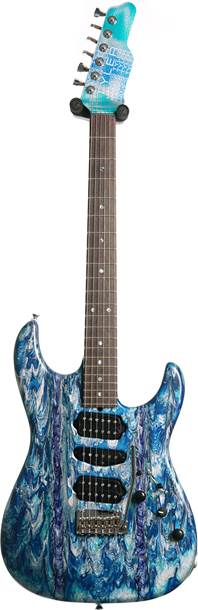 Tyler Rear Rout Tyler Japan Studio Elite Rear Rout HSH Arctic Mint Schmear | guitarguitar