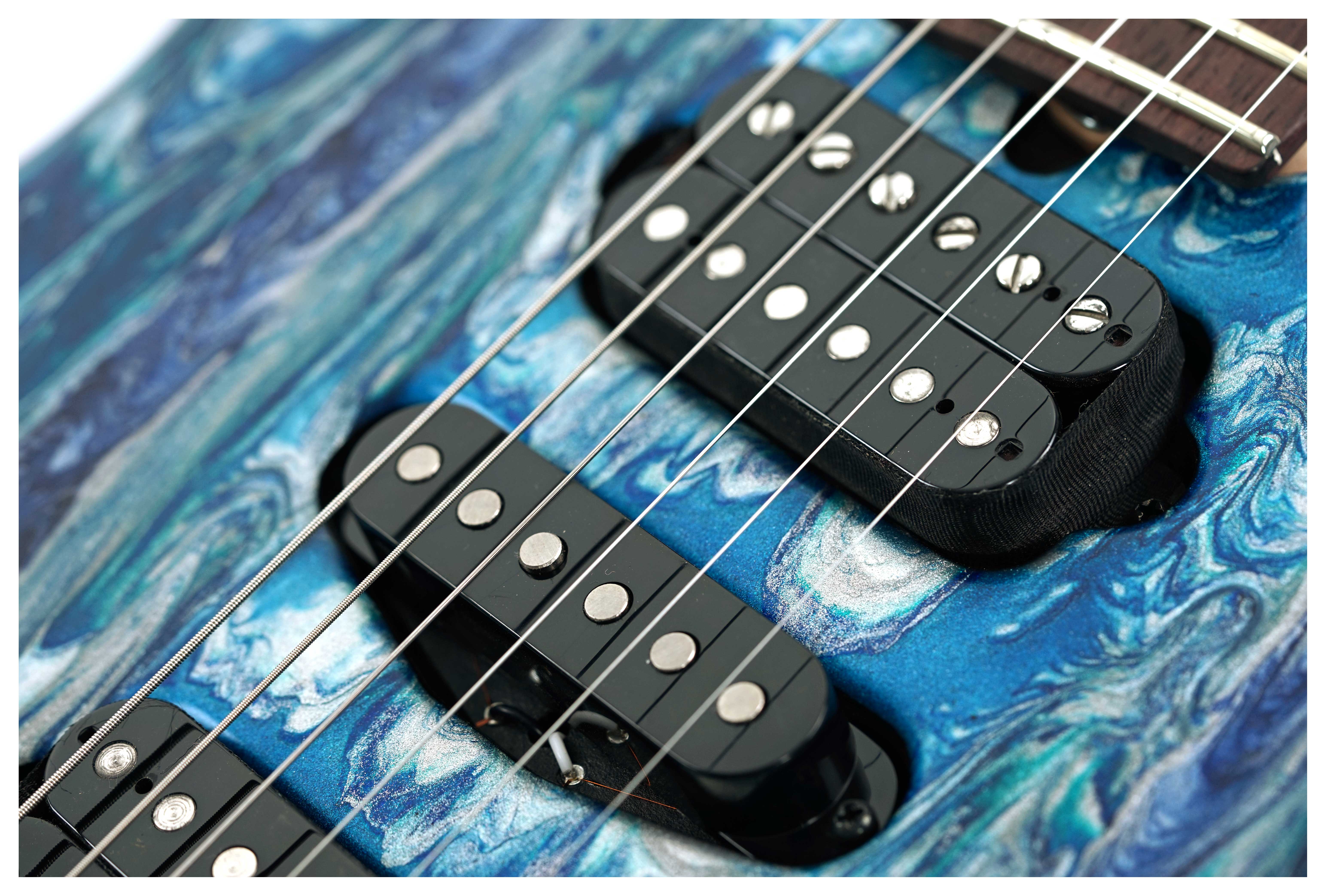 Tyler Japan Studio Elite Rear Rout HSH Arctic Mint Schmear | guitarguitar