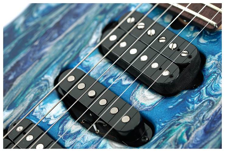 Tyler Rear Rout Tyler Japan Studio Elite Rear Rout HSH Arctic Mint Schmear | guitarguitar