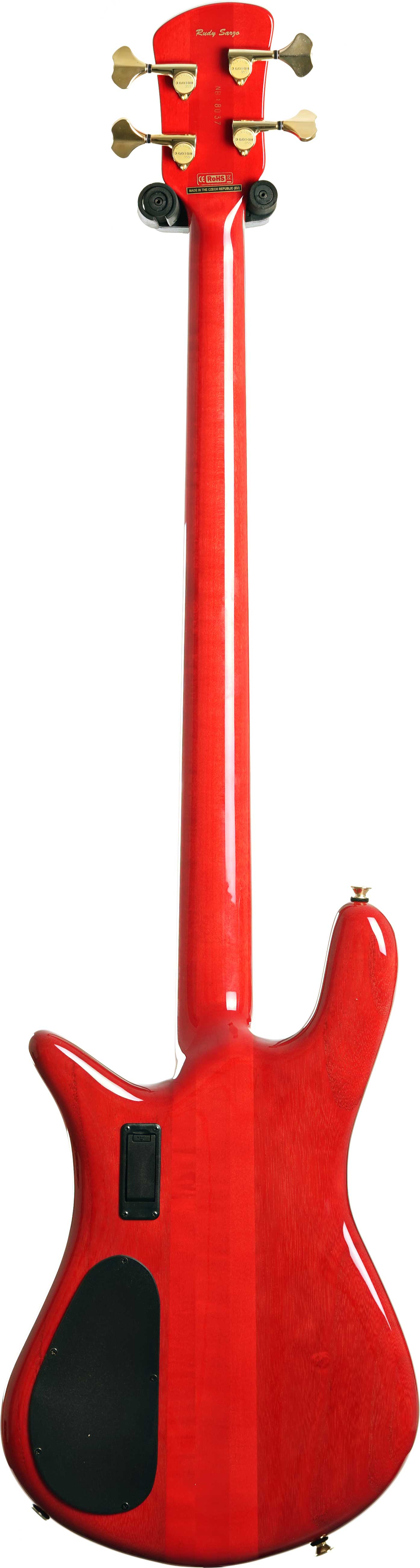 Spector Euro 4LT Rudy Sarzo Red Gloss