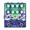 EarthQuaker Devices Avalanche Run V2 Aurora Borealis Limited Edition Reverb and Delay Pedal Front View