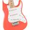 Squier Limited Edition Mini Stratocaster Tahitian Coral Front View