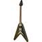 Epiphone Flying V Olive Drab  Front View