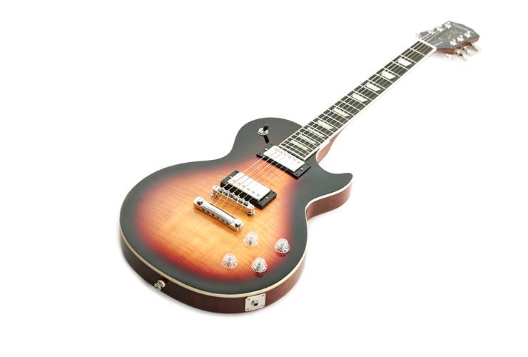 Epiphone Les Paul Modern Figured Bourbon Burst No Pickguard UK Exclusive Epiphone Les Paul Modern Figured Bourbon Burst No Pickguard UK Exclusive
