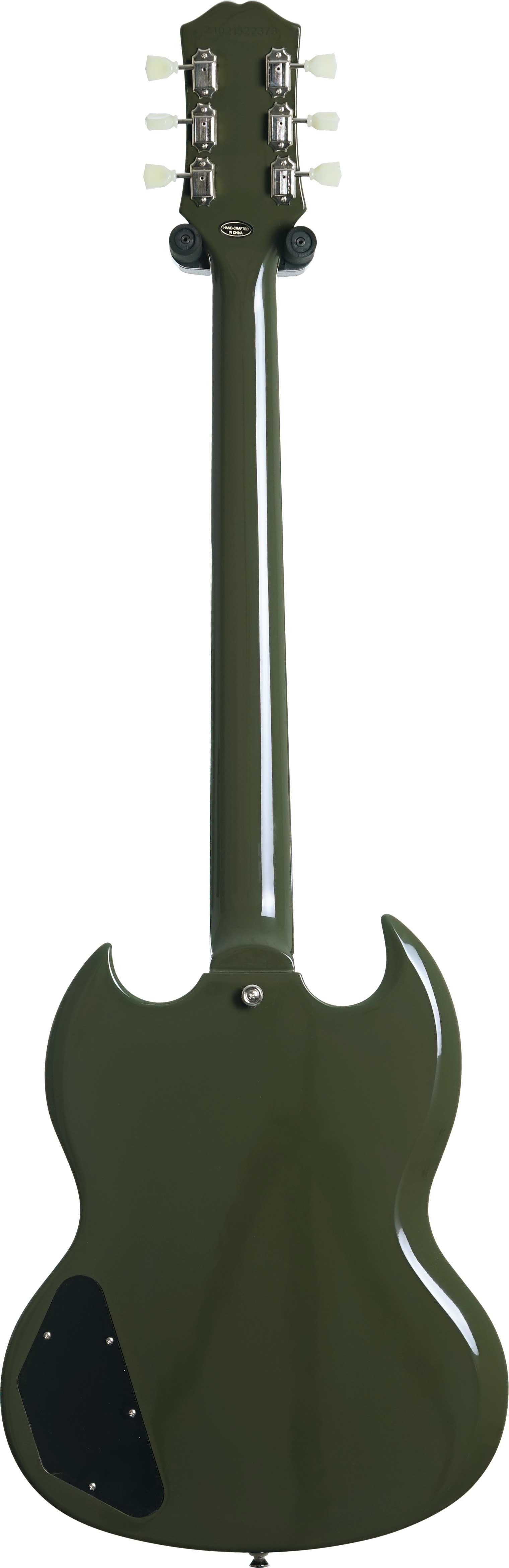 Epiphone SG Standard 61 Maestro Vibrola Olive Drab UK Exclusive