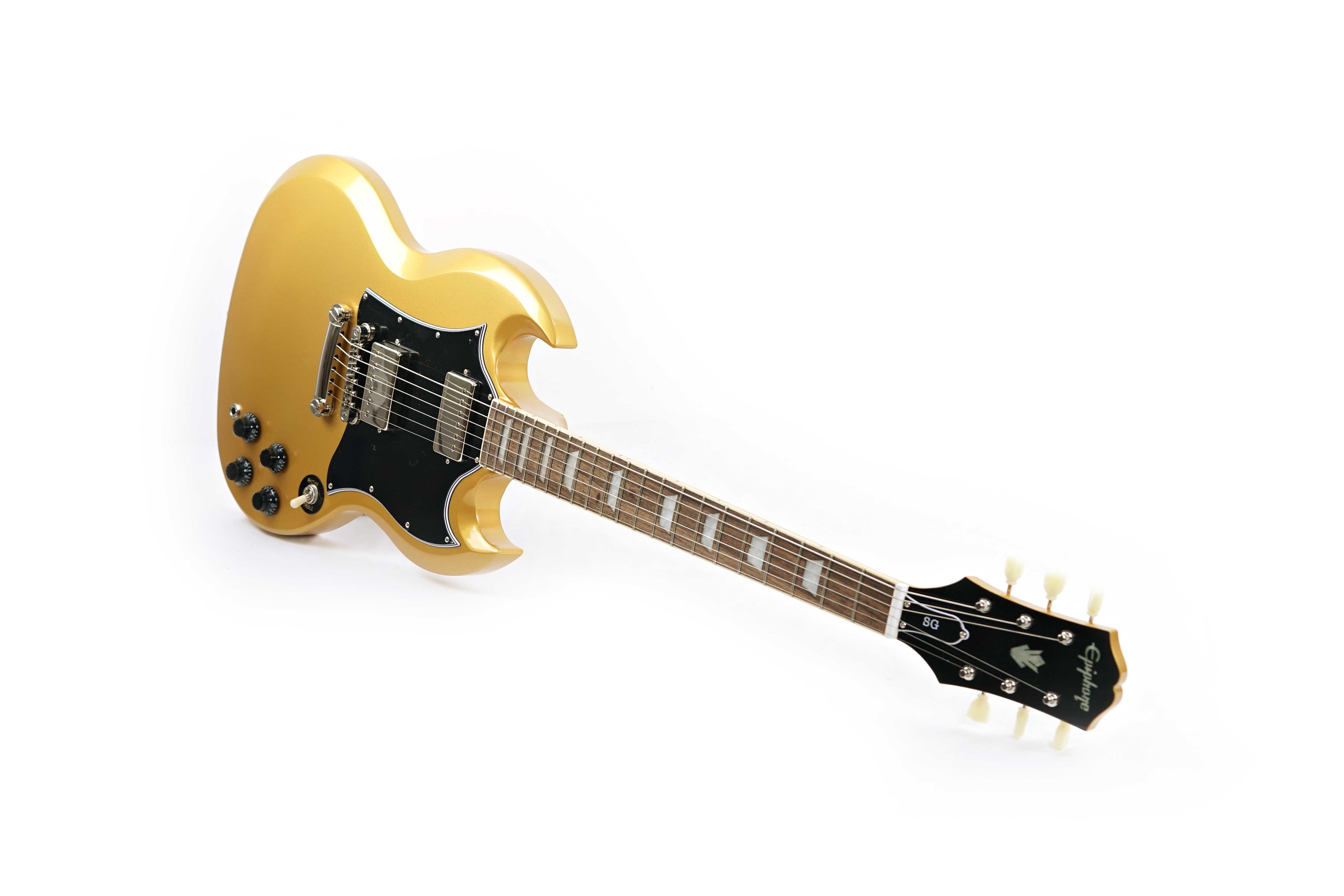 Epiphone SG Traditional Pro Metallic Gold UK Exclusive
