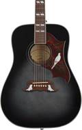 Epiphone Dove Studio Transparent Ebony Burst