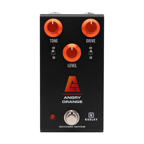 Keeley Angry Orange Distortion and Fuzz Pedal