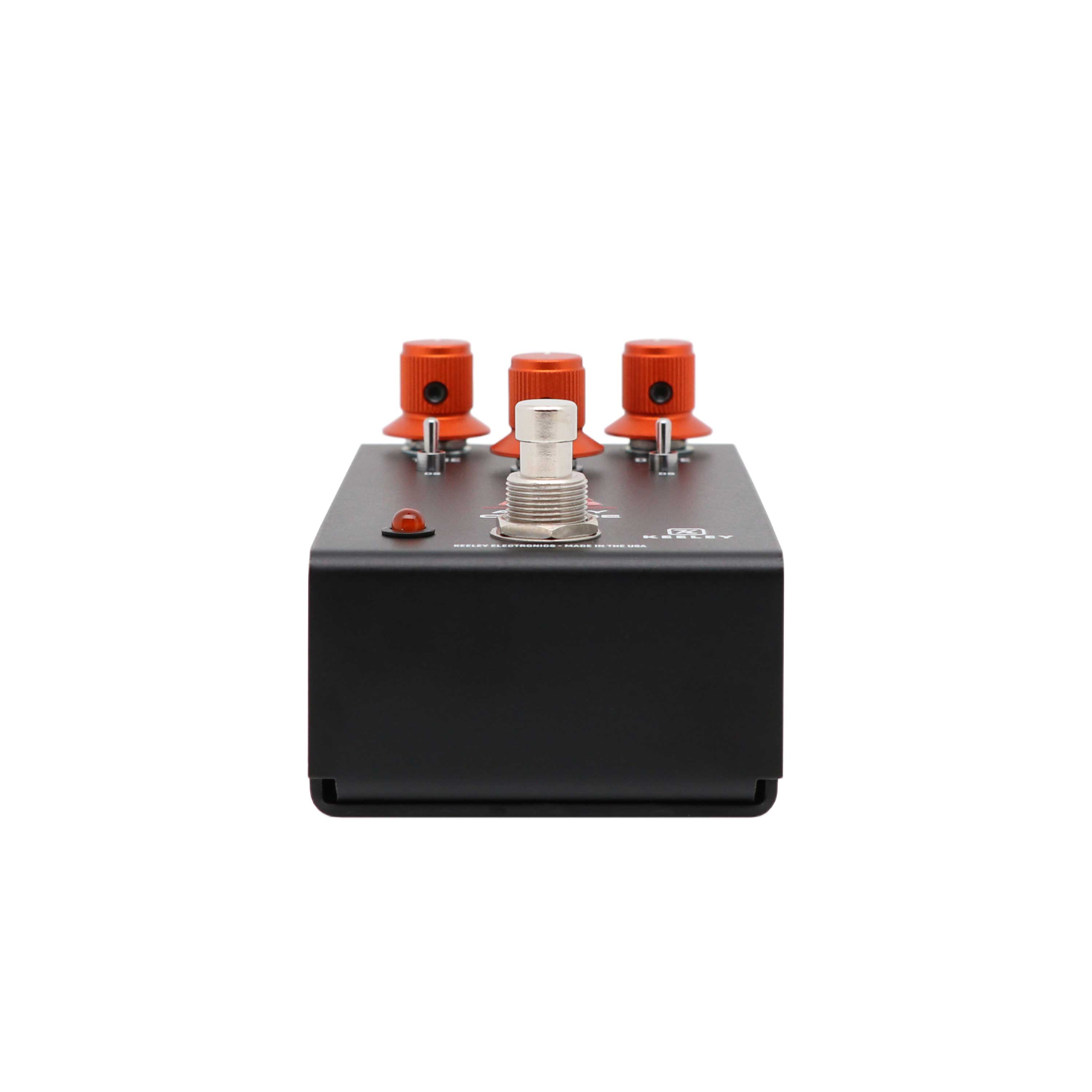 Keeley Angry Orange Distortion and Fuzz Pedal