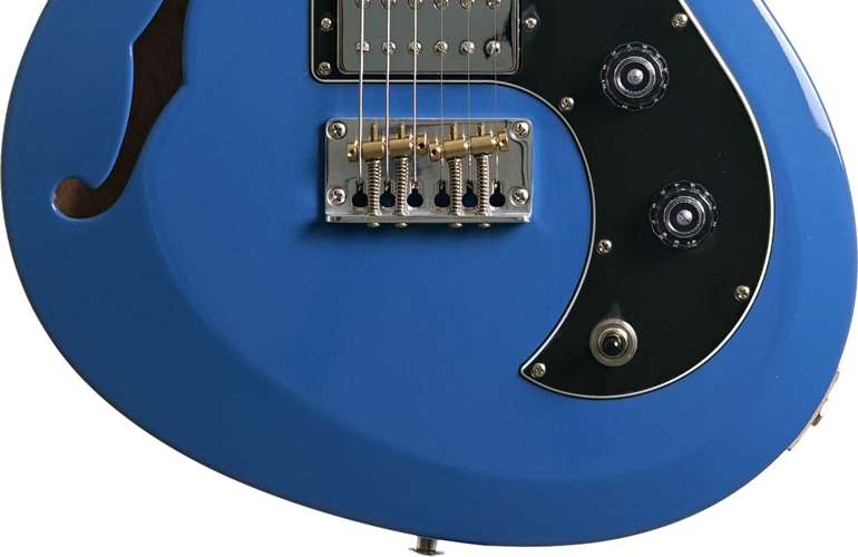 PRS S2 Vela Semi Hollow Mahi Blue PRS S2 Vela Semi Hollow Mahi Blue