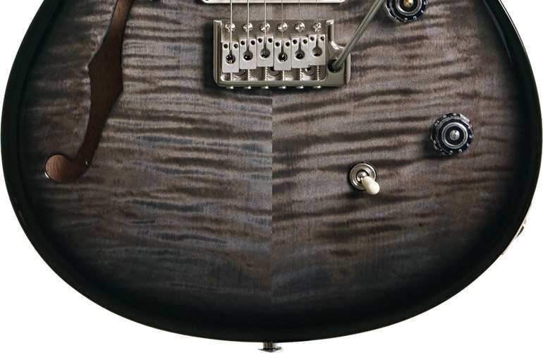 PRS CE24 Semi Hollow Charcoal Burst #0368052 PRS CE24 Semi Hollow Charcoal Burst #0368052