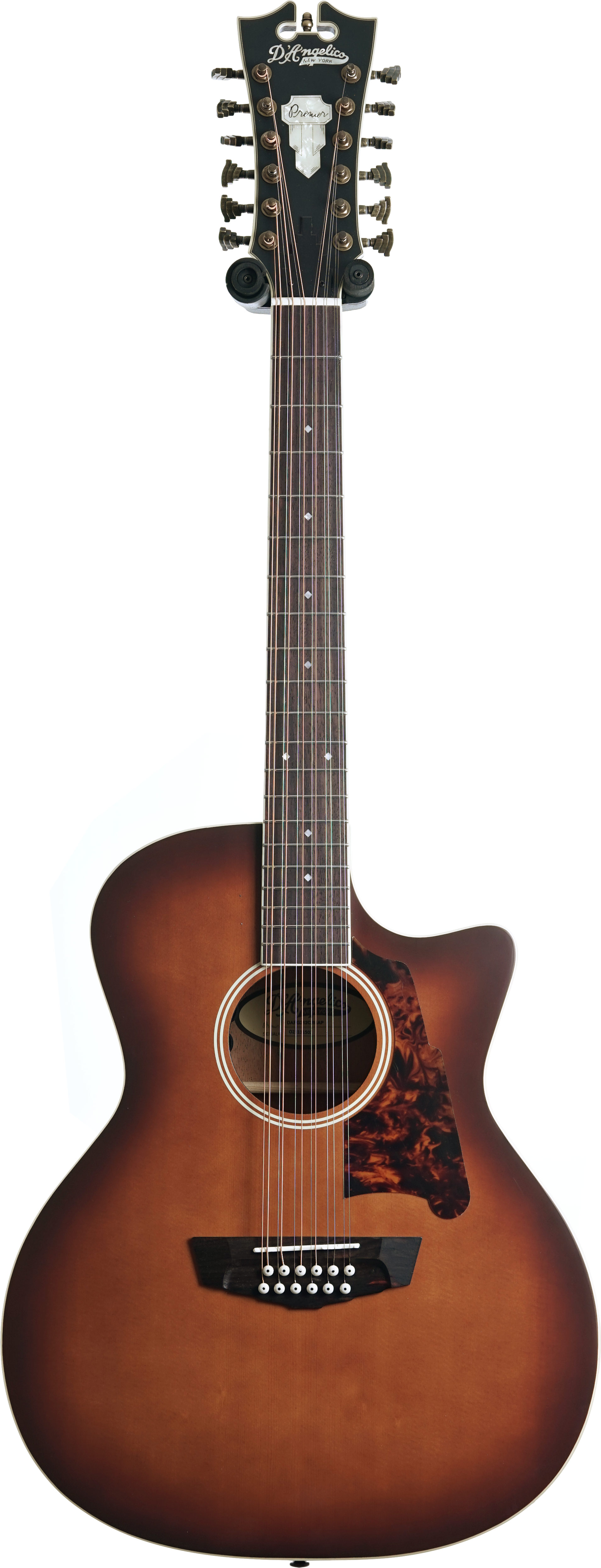 D Angelico Premier Fulton Grand Auditorium 12 String CE Caramel Burst