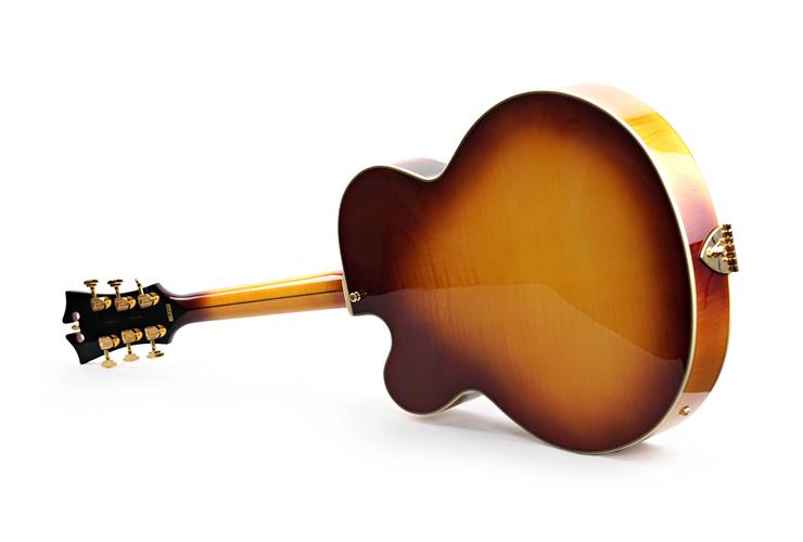 D'Angelico Archtop Single Cutaway Hollow Body Dark Iced Tea Burst (Ex-Demo) #W2400485 D'Angelico Archtop Single Cutaway Hollow Body Dark Iced Tea Burst (Ex-Demo) #W2400485