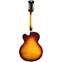 D'Angelico Excel EXL-1 Archtop Single Cutaway Hollow Body Dark Iced Tea Burst Back View