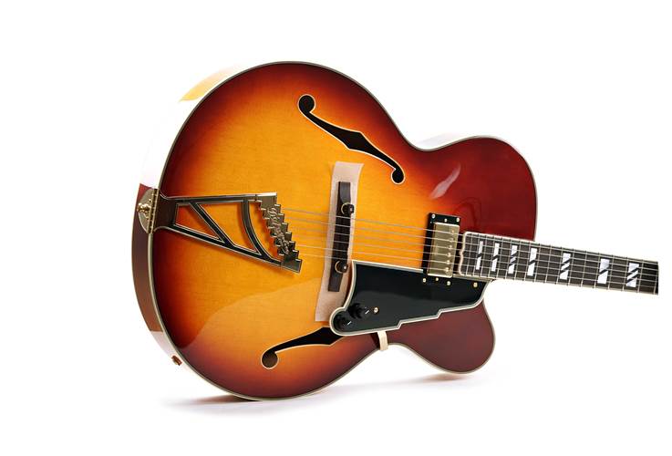 D'Angelico Excel EXL-1 Archtop Single Cutaway Hollow Body Dark Iced Tea Burst D'Angelico Excel EXL-1 Archtop Single Cutaway Hollow Body Dark Iced Tea Burst
