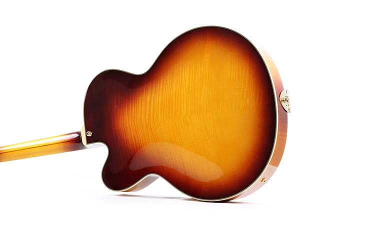 D'Angelico Excel EXL-1 Archtop Single Cutaway Hollow Body Dark Iced Tea Burst D'Angelico Excel EXL-1 Archtop Single Cutaway Hollow Body Dark Iced Tea Burst