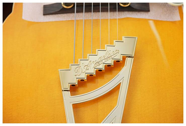D'Angelico Excel EXL-1 Archtop Single Cutaway Hollow Body Dark Iced Tea Burst D'Angelico Excel EXL-1 Archtop Single Cutaway Hollow Body Dark Iced Tea Burst