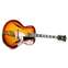 D'Angelico Excel Style B Archtop Hollow Body Dark Iced Tea Burst Front View