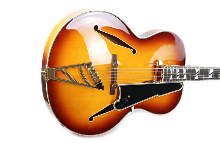 D'Angelico Excel Style B Archtop Hollow Body Dark Iced Tea Burst D'Angelico Excel Style B Archtop Hollow Body Dark Iced Tea Burst