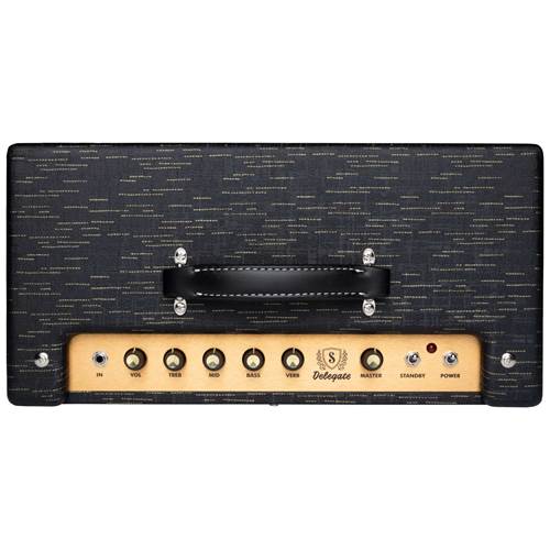 Supro Custom USA Delegate 25 Black Gold Scandia Combo Valve Amp Supro Custom USA Delegate 25 Black Gold Scandia Combo Valve Amp