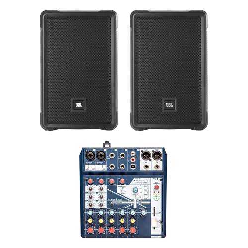 JBL IRX108BT + Soundcraft Notepad 8FX Bundle