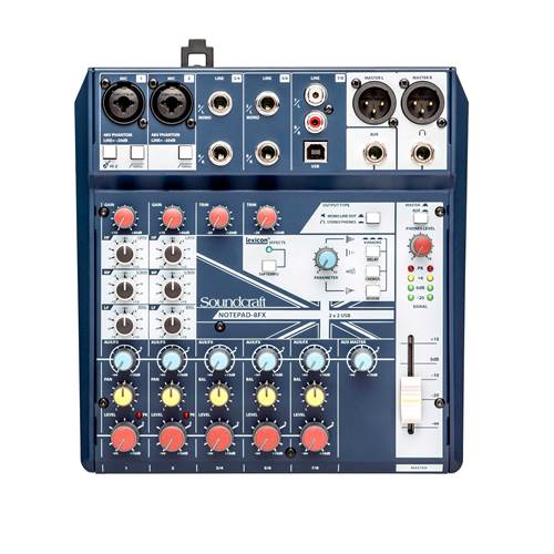 JBL IRX108BT + Soundcraft Notepad 8FX Bundle JBL IRX108BT + Soundcraft Notepad 8FX Bundle