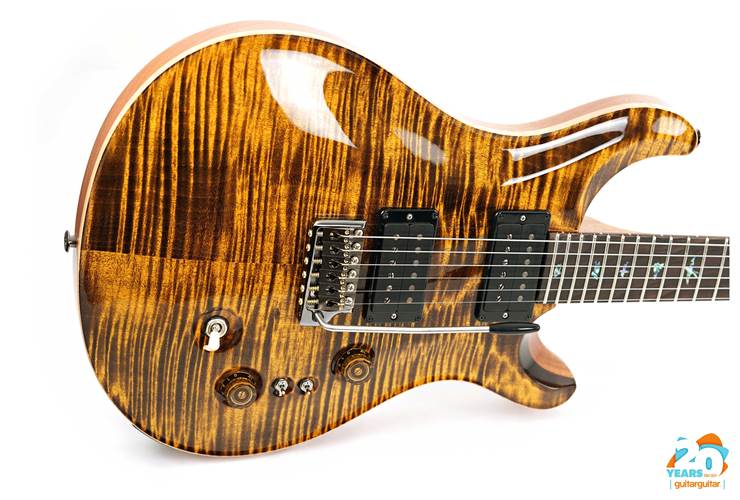 PRS Wood Library Custom 24-08 Yellow Tiger #0377723 PRS Wood Library Custom 24-08 Yellow Tiger #0377723