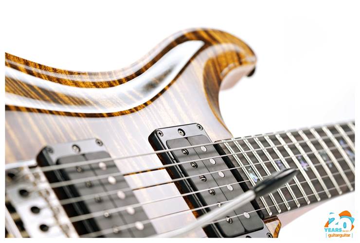 PRS Wood Library Custom 24-08 Yellow Tiger #0377723 PRS Wood Library Custom 24-08 Yellow Tiger #0377723