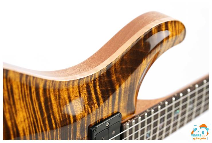 PRS Wood Library Custom 24-08 Yellow Tiger #0377723 PRS Wood Library Custom 24-08 Yellow Tiger #0377723