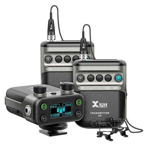 Xvive U5T2 Dual Wireless Audio For Video System