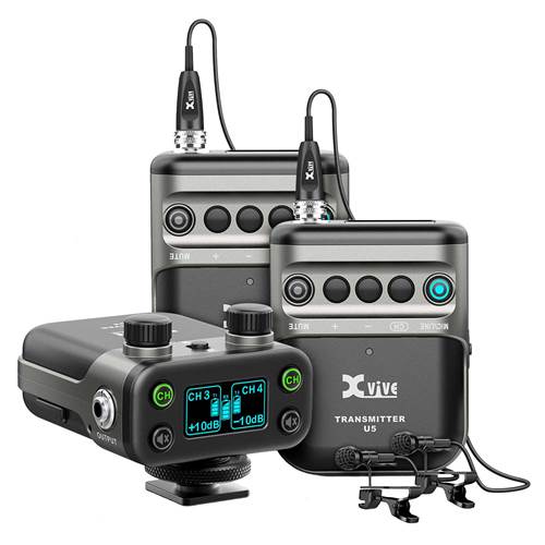 XVive U5T2 Dual Wireless Audio For Video System XVive U5T2 Dual Wireless Audio For Video System