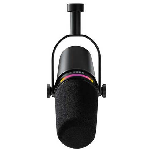 Shure MV7+ Black Hybrid USB/XLR Microphone Shure MV7+ Black Hybrid USB/XLR Microphone