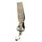 Leathergraft FAB Softy Guitar Strap Taupe Front View