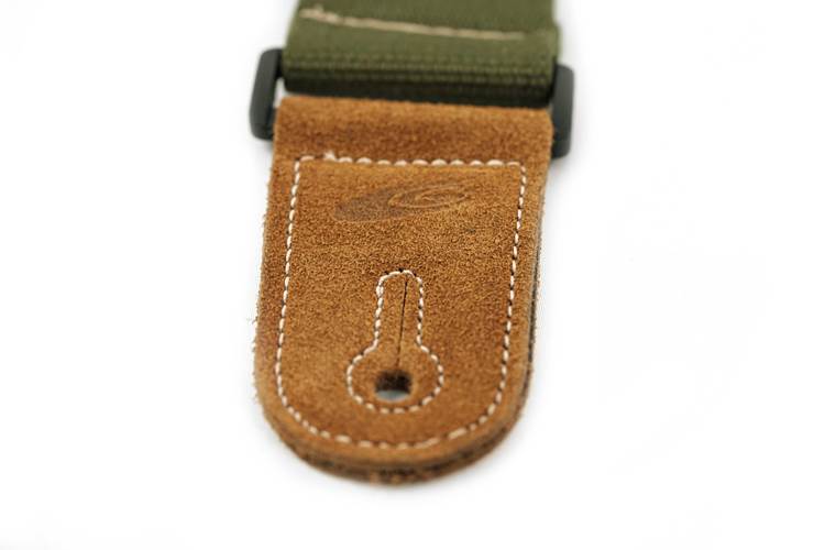 Leathergraft Cotton Webbing Green Guitar Strap Leathergraft Cotton Webbing Green Guitar Strap