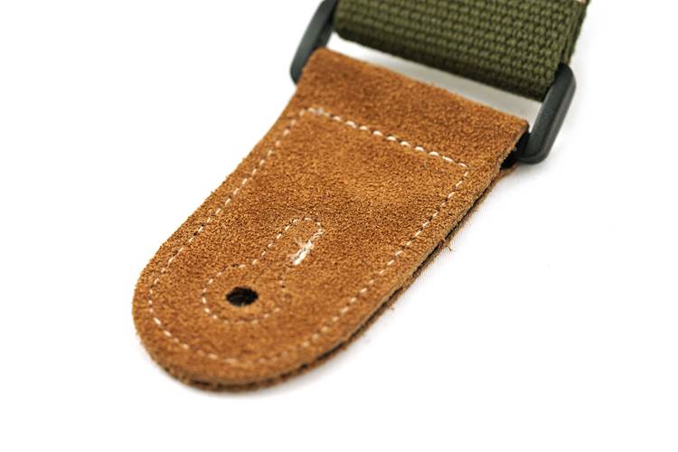 Leathergraft Cotton Webbing Green Guitar Strap Leathergraft Cotton Webbing Green Guitar Strap