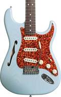 Fender Limited Edition American Pro II Thinline Stratocaster Daphne Blue Rosewood Fingerboard