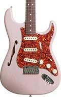 Fender Limited Edition American Pro II Thinline Stratocaster Shell Pink Rosewood Fingerboard