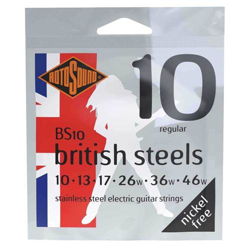 Rotosound British Steels Regular 10-46