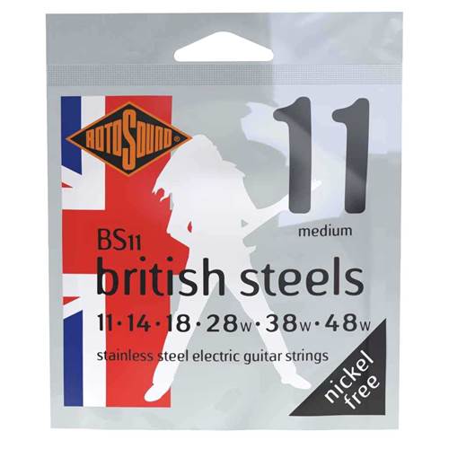 Rotosound British Steels Medium 11-48