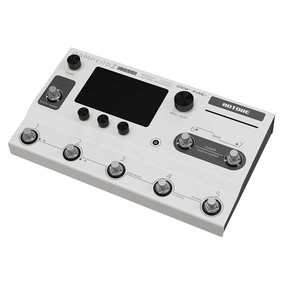 Hotone Ampero II Stage Amp Modeller and Multi Effects Processor Pedal