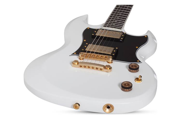 Schecter Zacky Vengeance ZV-H6LLYW66D White Schecter Zacky Vengeance ZV-H6LLYW66D White