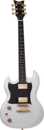 Schecter Zacky Vengeance ZV-H6LLYW66D White Left Handed Schecter Zacky Vengeance ZV-H6LLYW66D White Left Handed