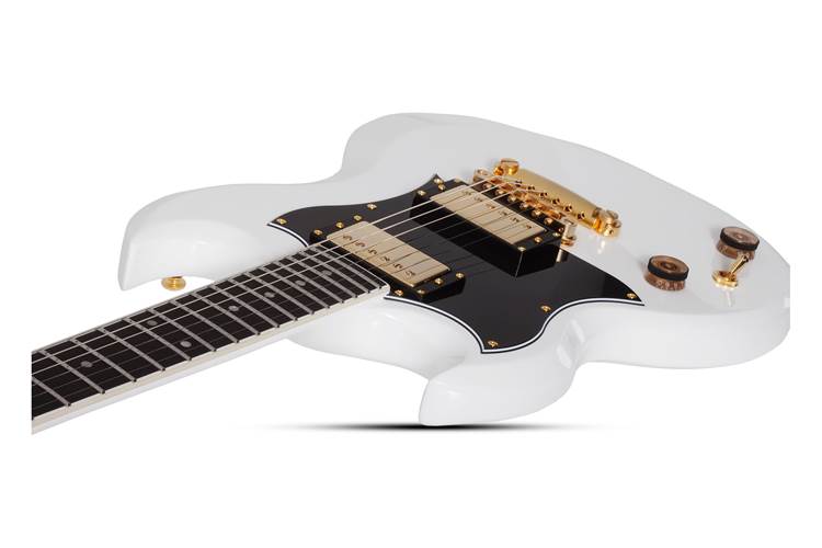 Schecter Zacky Vengeance ZV-H6LLYW66D White Left Handed Schecter Zacky Vengeance ZV-H6LLYW66D White Left Handed