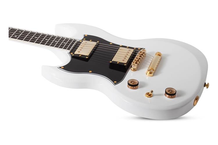 Schecter Zacky Vengeance ZV-H6LLYW66D White Left Handed Schecter Zacky Vengeance ZV-H6LLYW66D White Left Handed